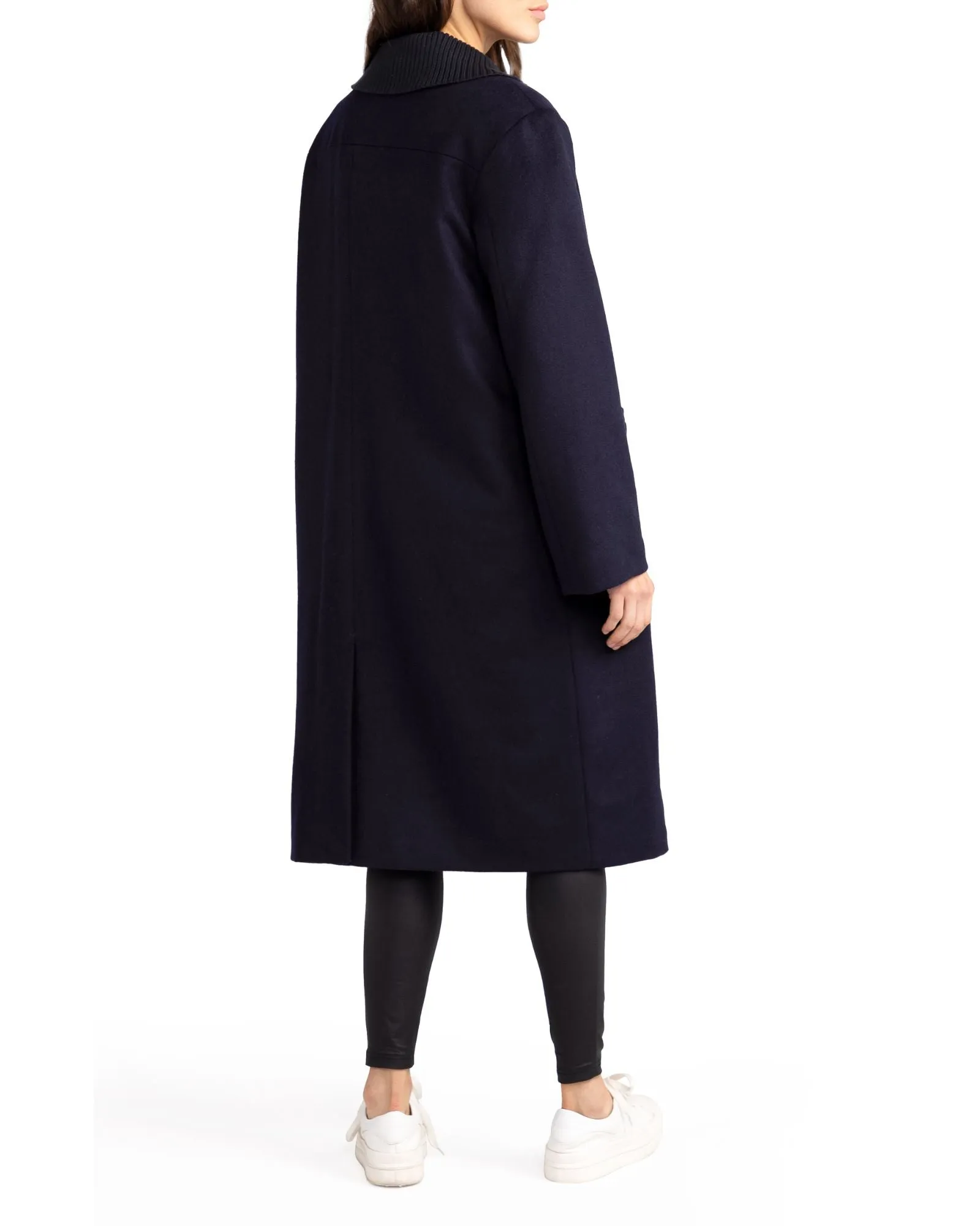 After Party Qulited Lining Coat - Navy