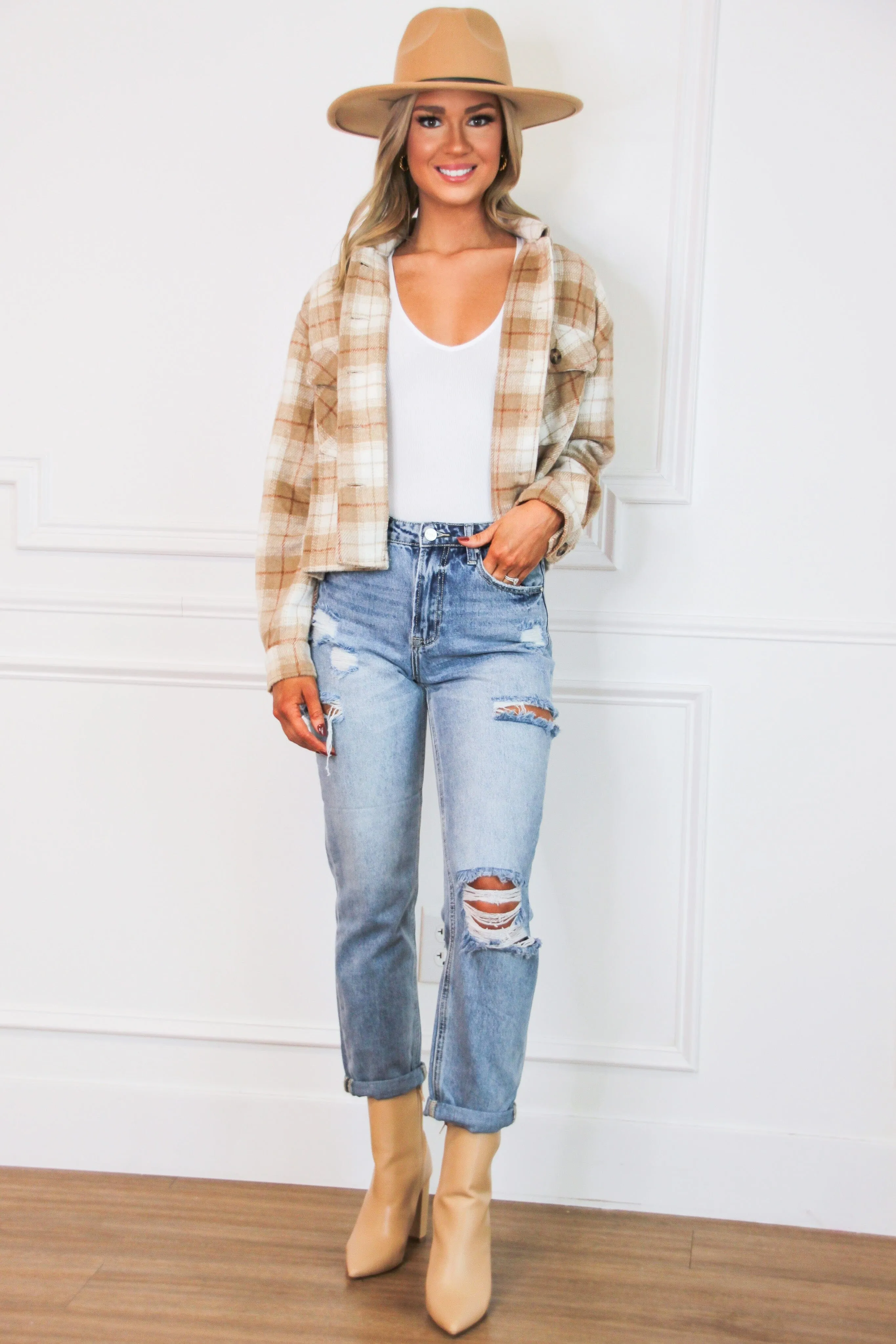 Blaze Distressed Denim: Medium