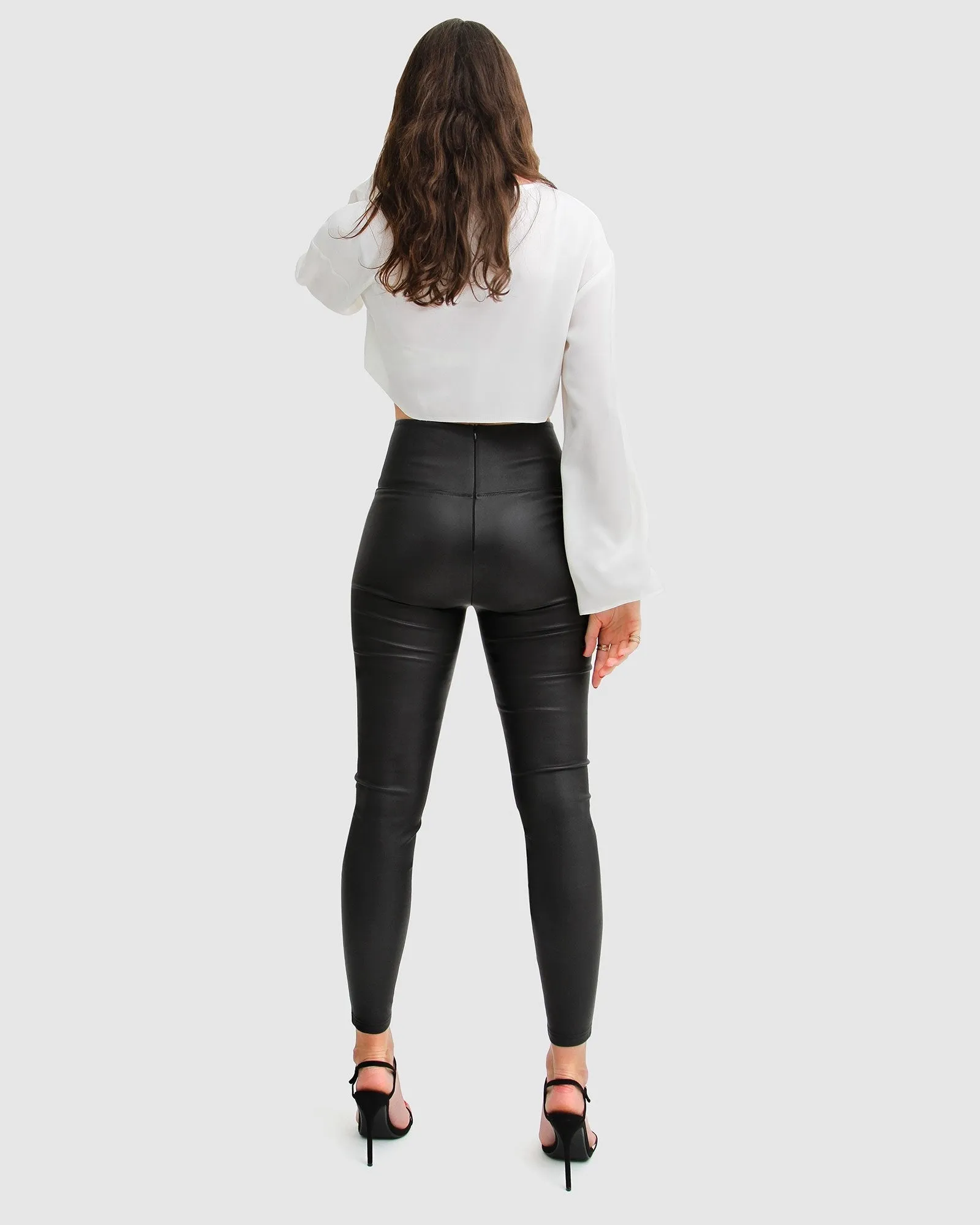 City Slicker Coated Legging - Black