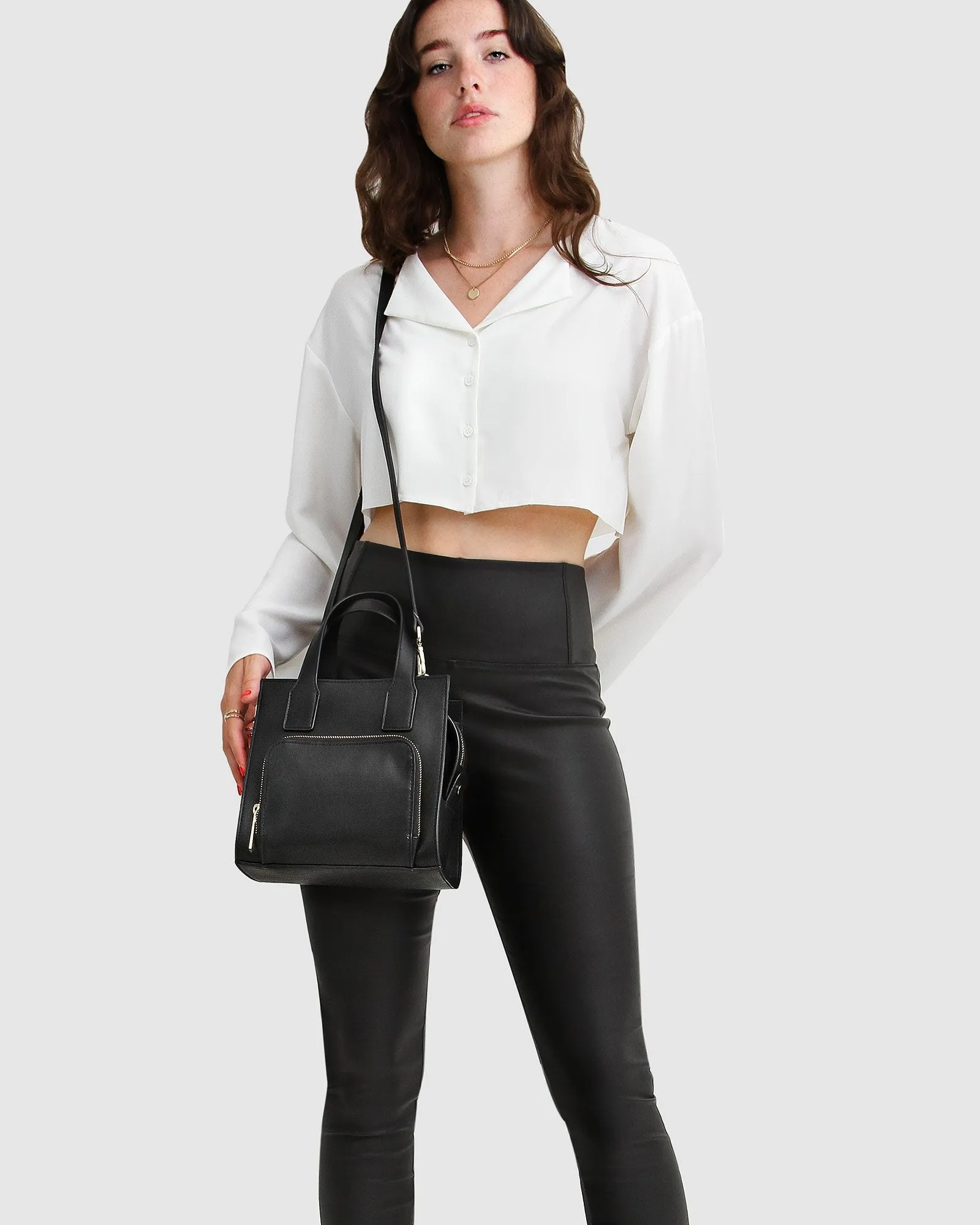 City Slicker Coated Legging - Black