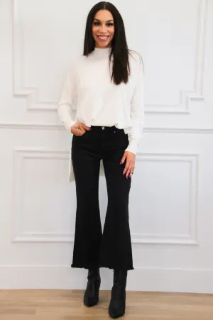 Comfort Crush Oversized Sweater: Ivory