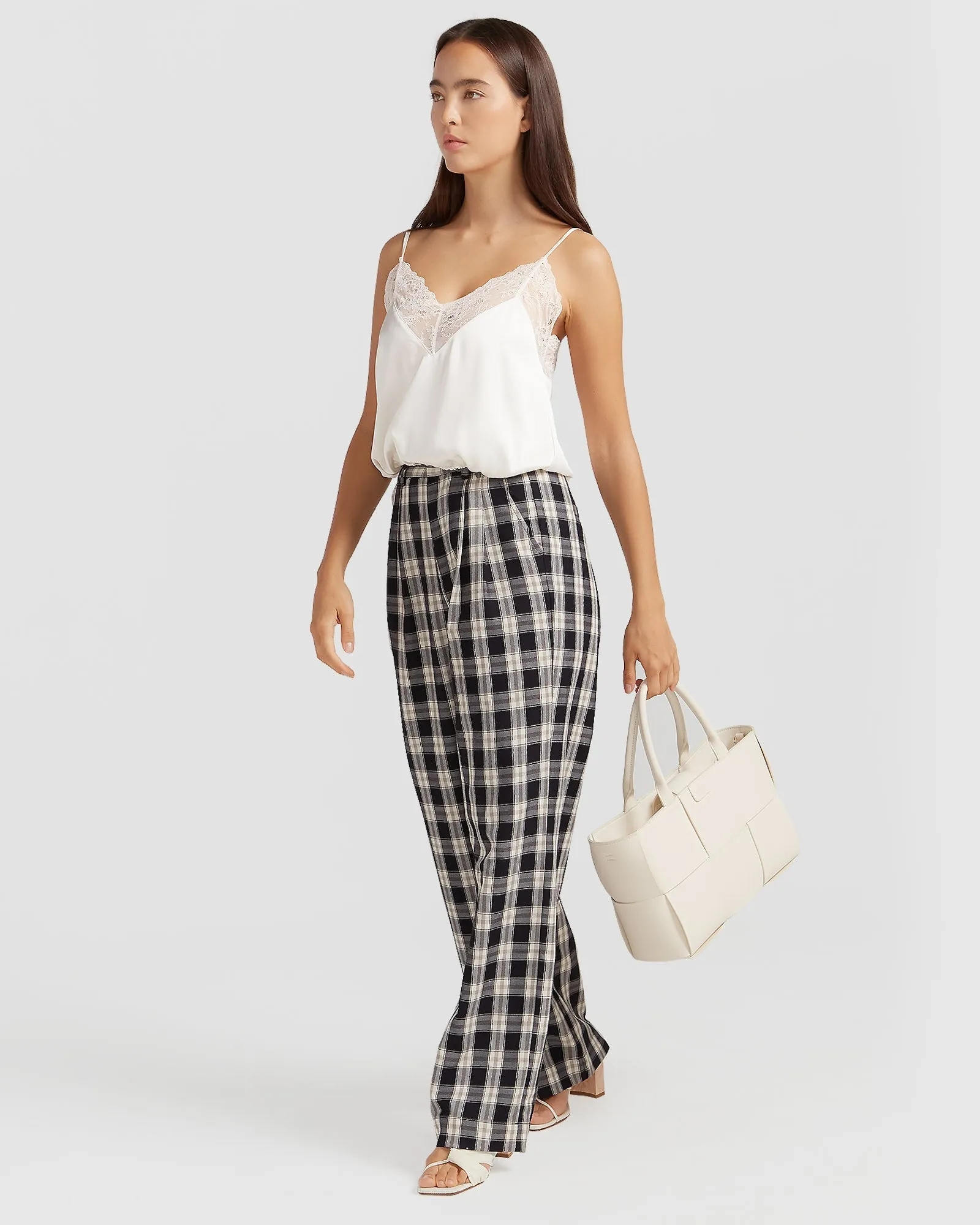 Friday Nights Lace Cami - Off-White