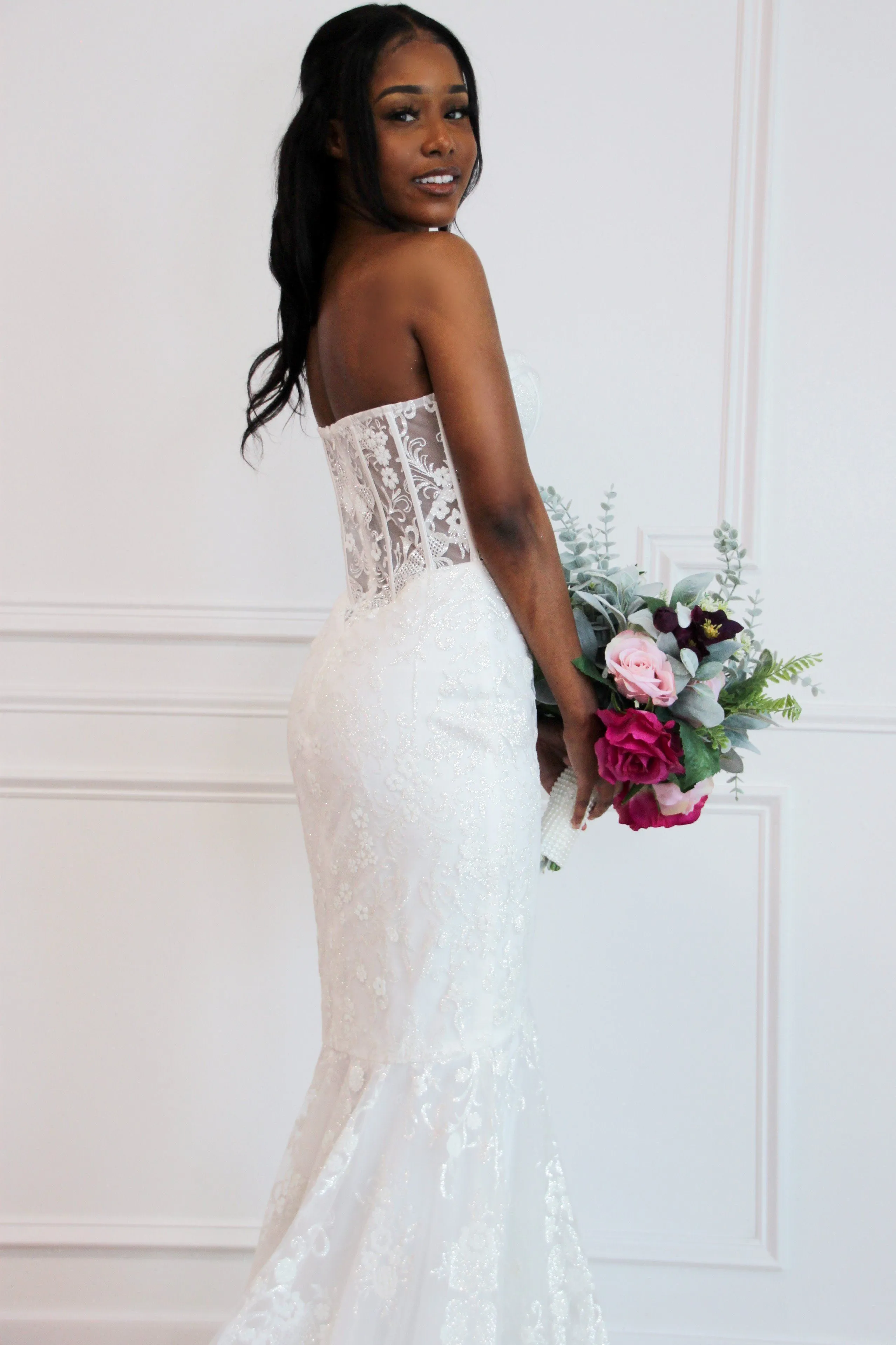 Into the Night Bustier Wedding Dress