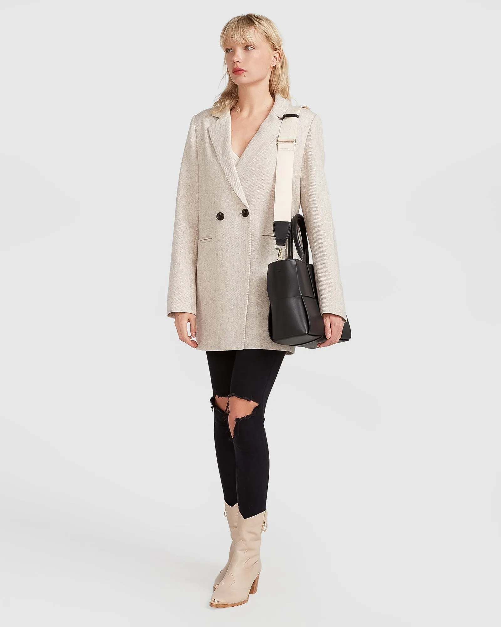 Kensington Oversized Coat - Natural
