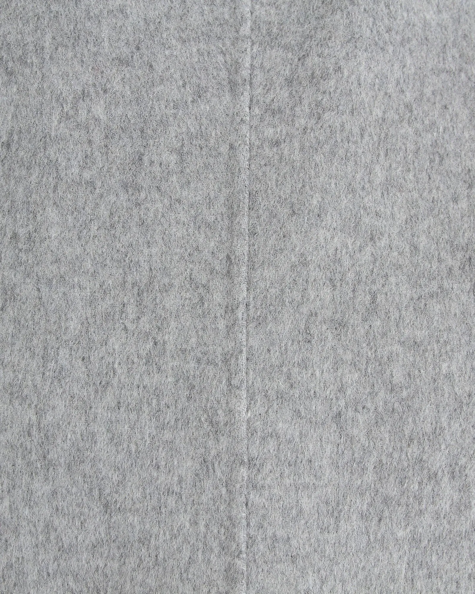 NEW FIT Bad Girl Wool Blend Moto Coat - Grey Marle