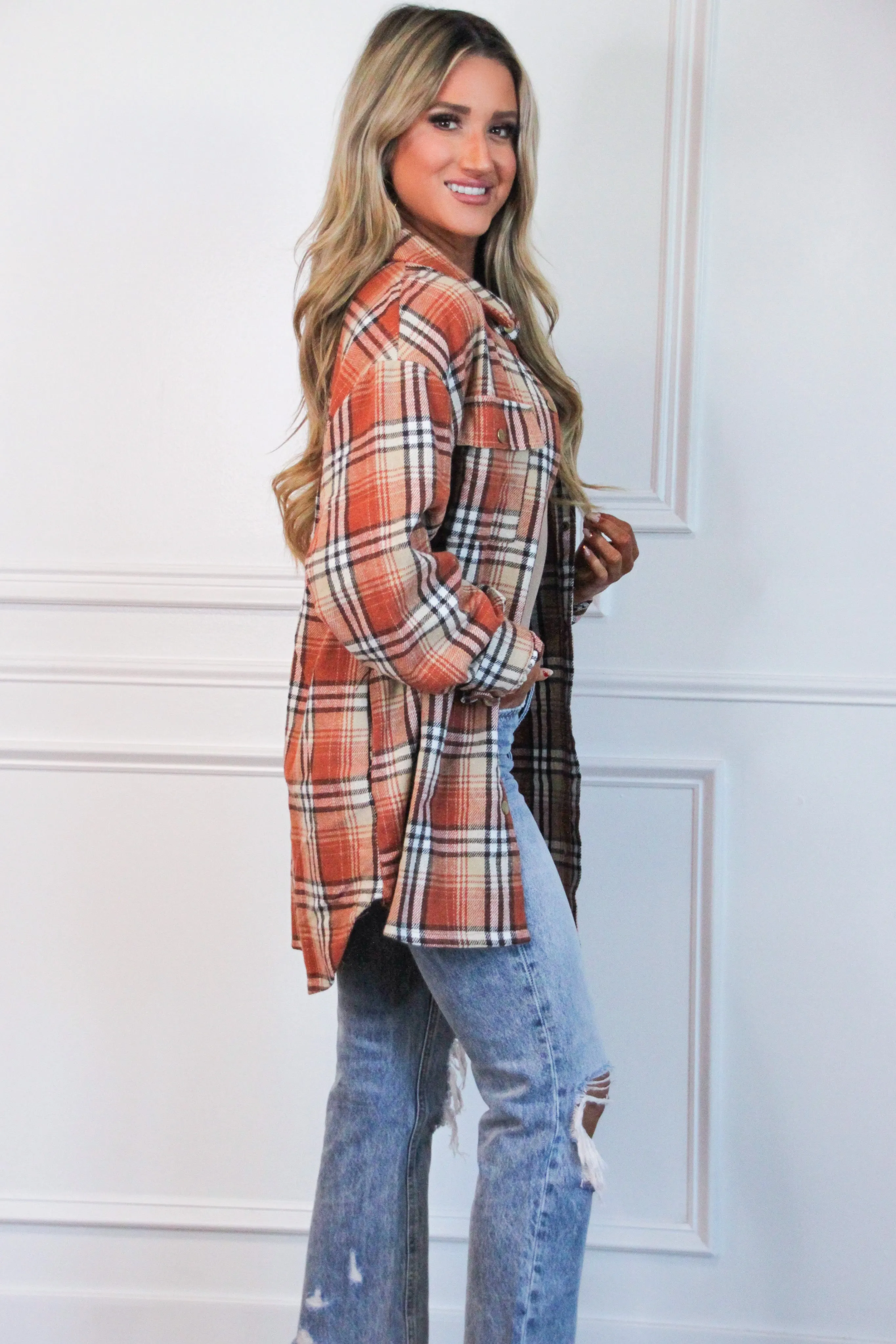 Nova Distressed Straight High Waisted Denim: Medium Wash