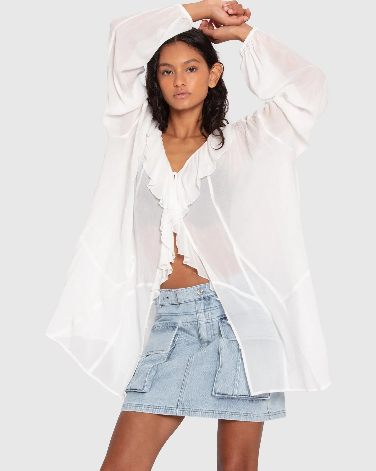 Send Love To You Shirt - Off White