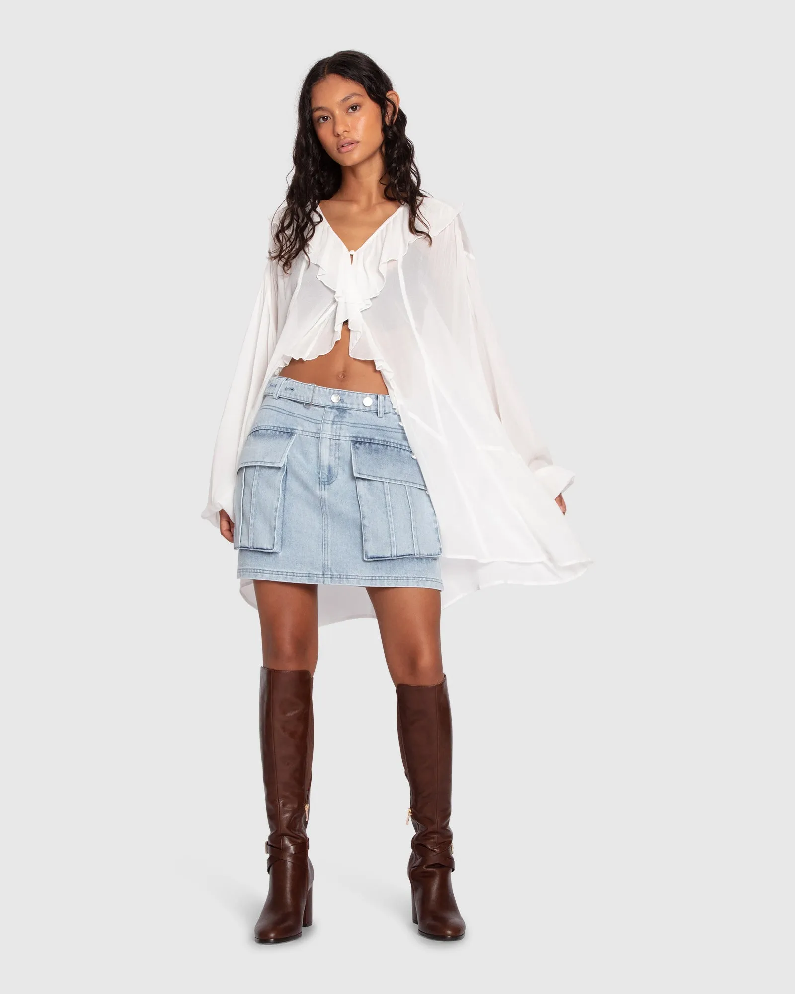 Send Love To You Shirt - Off White