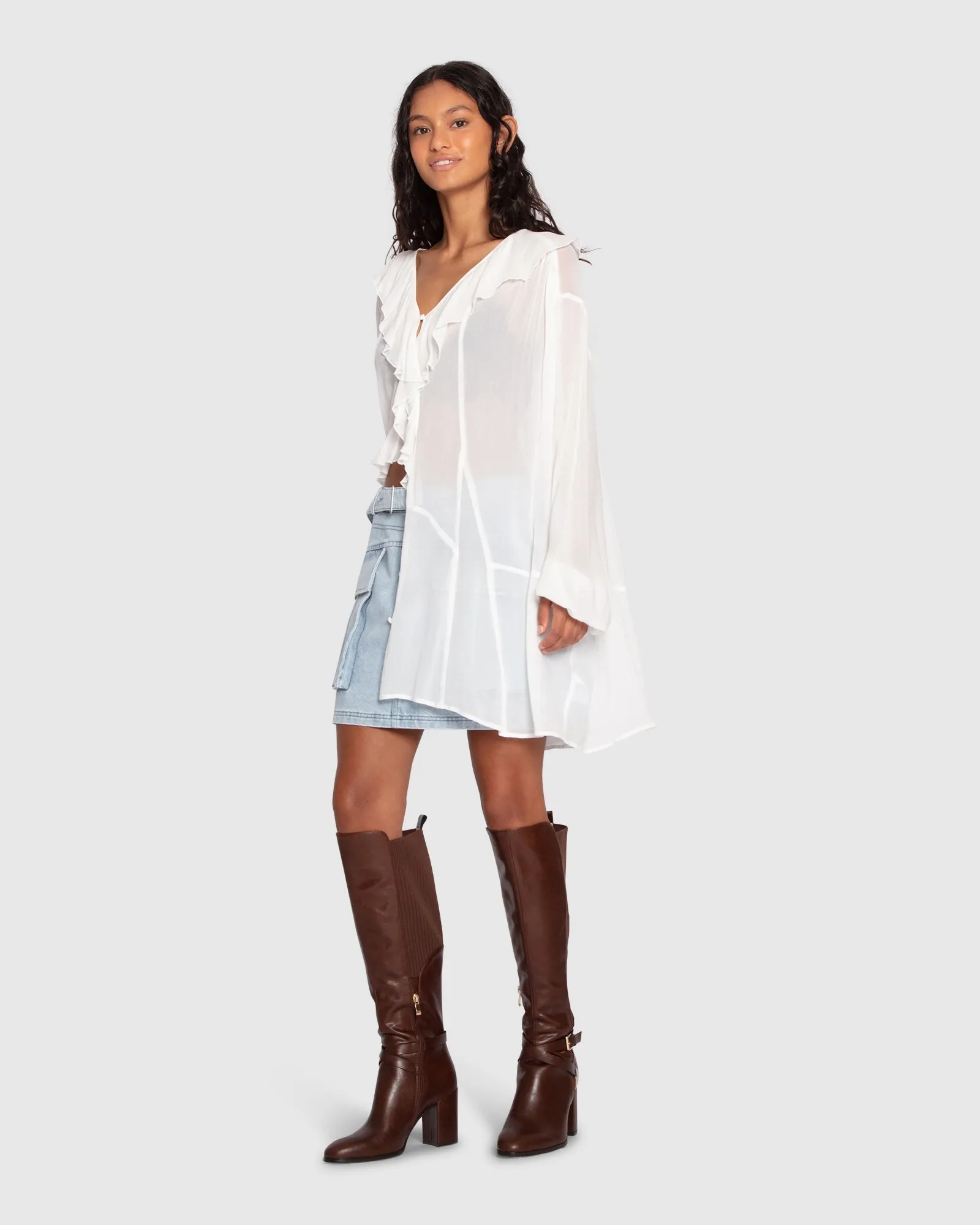 Send Love To You Shirt - Off White