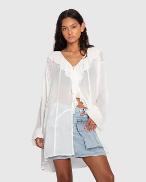 Send Love To You Shirt - Off White