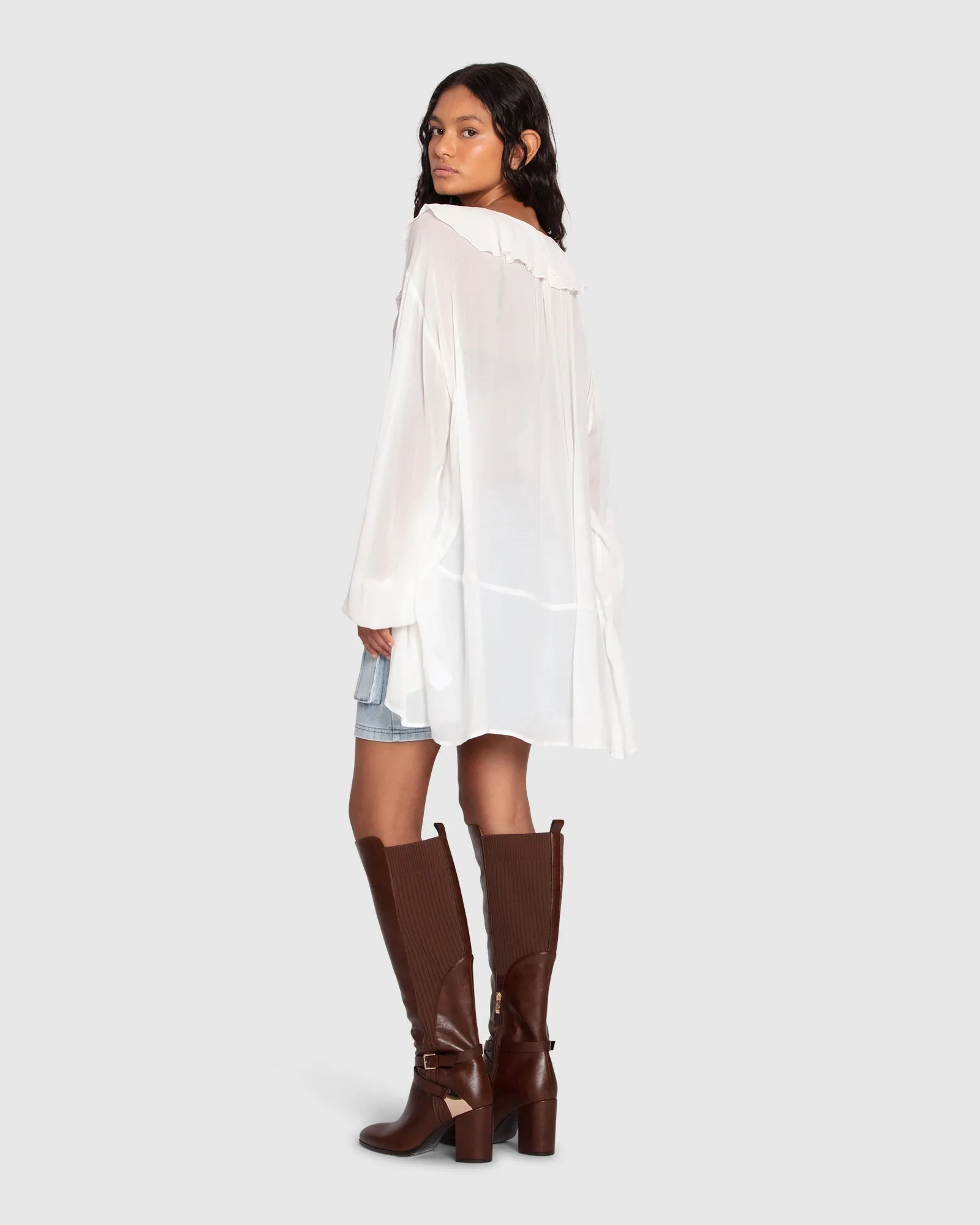 Send Love To You Shirt - Off White